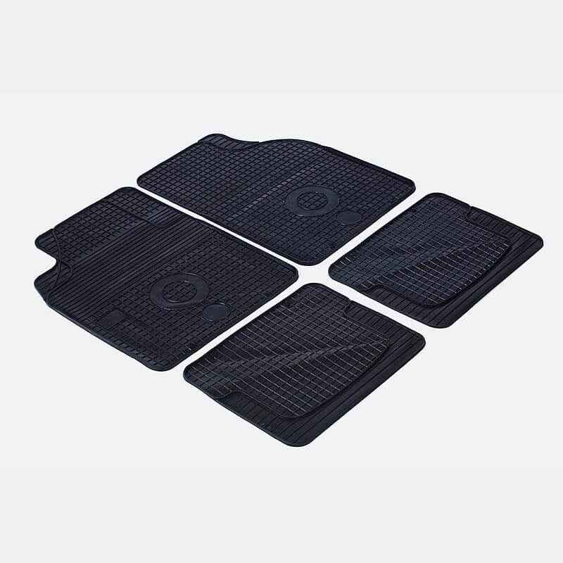 Set of winter car mats on white background motors_placeholder